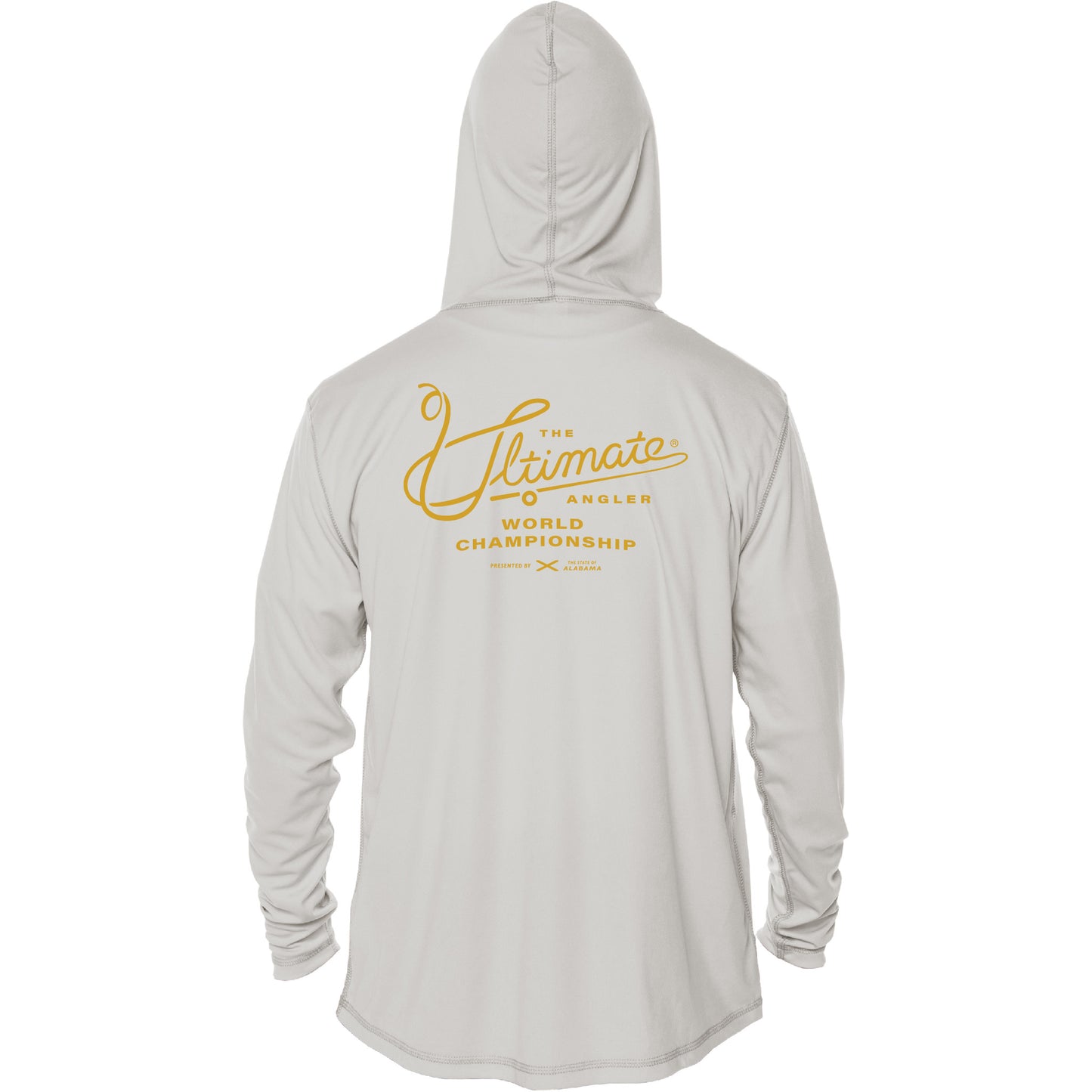 Ultimate Angler UPF 50 Gray Performance Hoodie